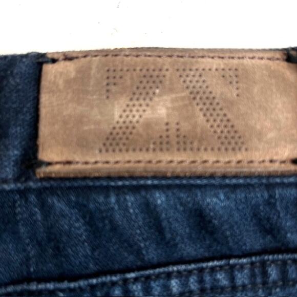 VTG Y2K Dk Wash Relaxed Fit Straight Leg  Jeans Quiet LuxurySize 36 - Picture 3 of 11